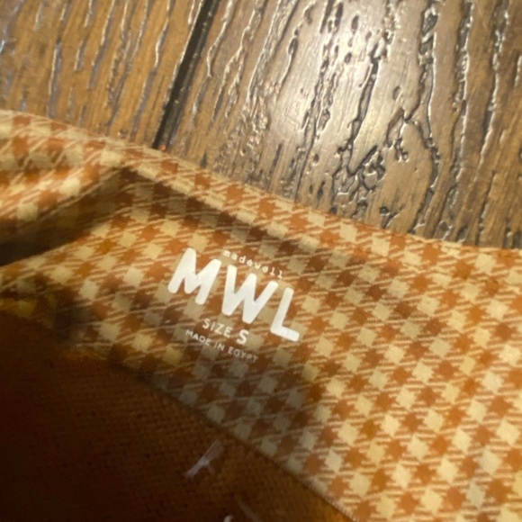 Madewell Checkerboard Pattern Sports bra Size Small B27 - Picture 2 of 2